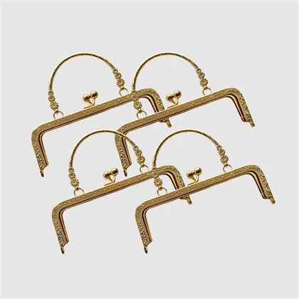 Piniginio užsegimo rėmelis su rankena